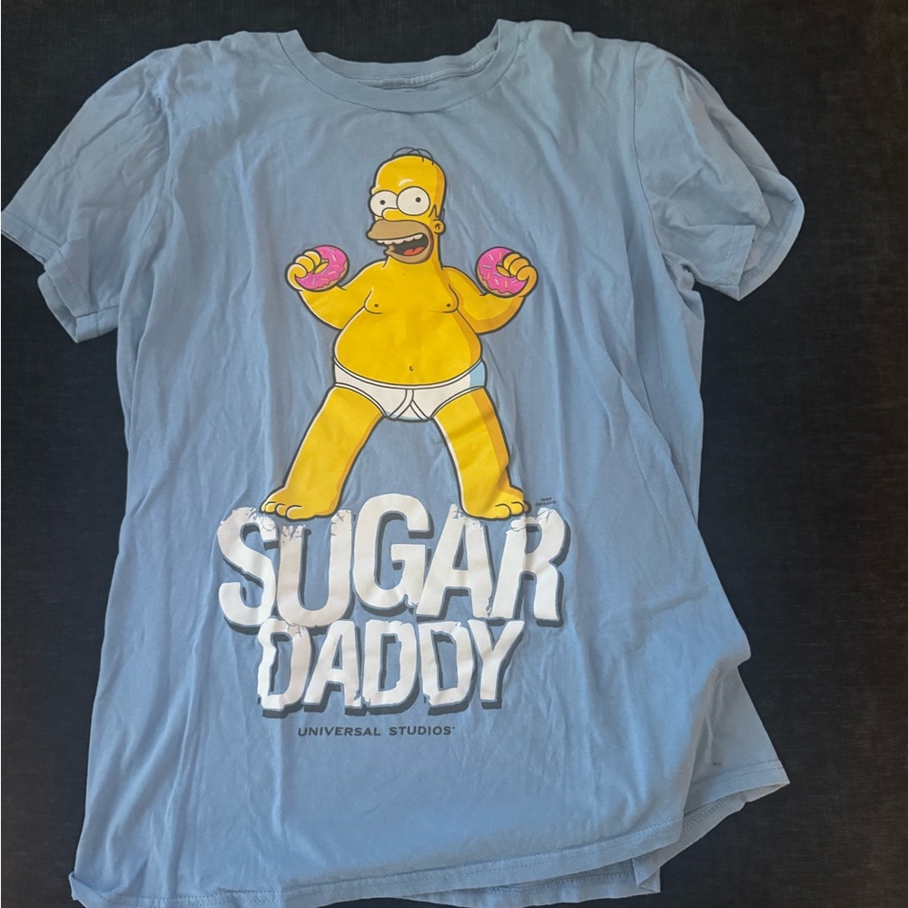 Universal Blue Simpsons T-Shirt